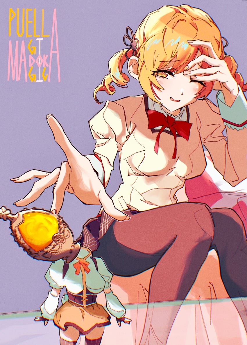 tomoe mami (mahou shoujo madoka magica) drawn by bloom_into_me15