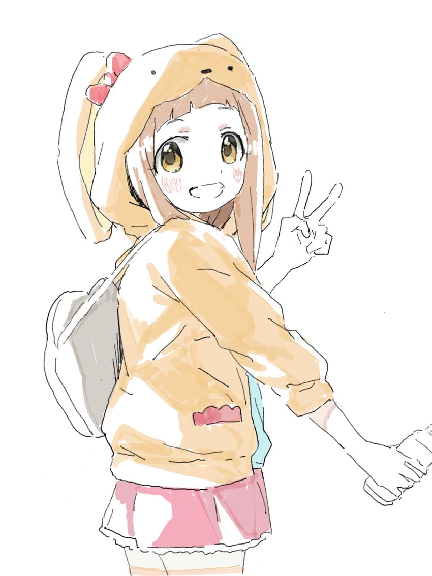 ichihara nina (idolmaster and 1 more) drawn by morotomi