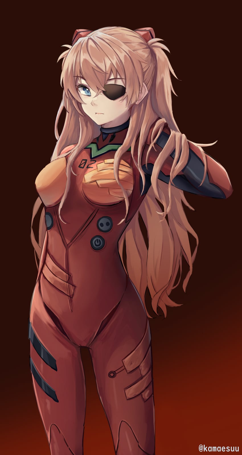 souryuu asuka langley (neon genesis evangelion and 2 more) drawn by essukaa_(e-su)
