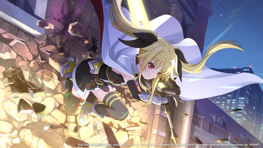 fate testarossa and bardiche (lyrical nanoha and 2 more)