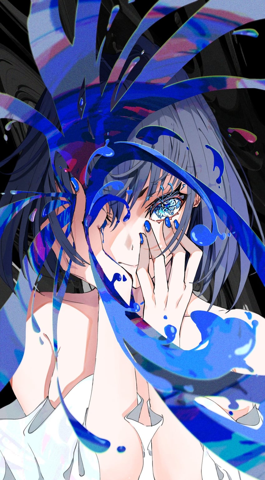 ouro kronii (hololive and 1 more) drawn by mouchu