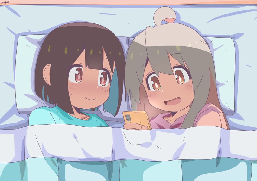 oyama mahiro and hozuki momiji (onii-chan wa oshimai!) drawn by bambi2000line