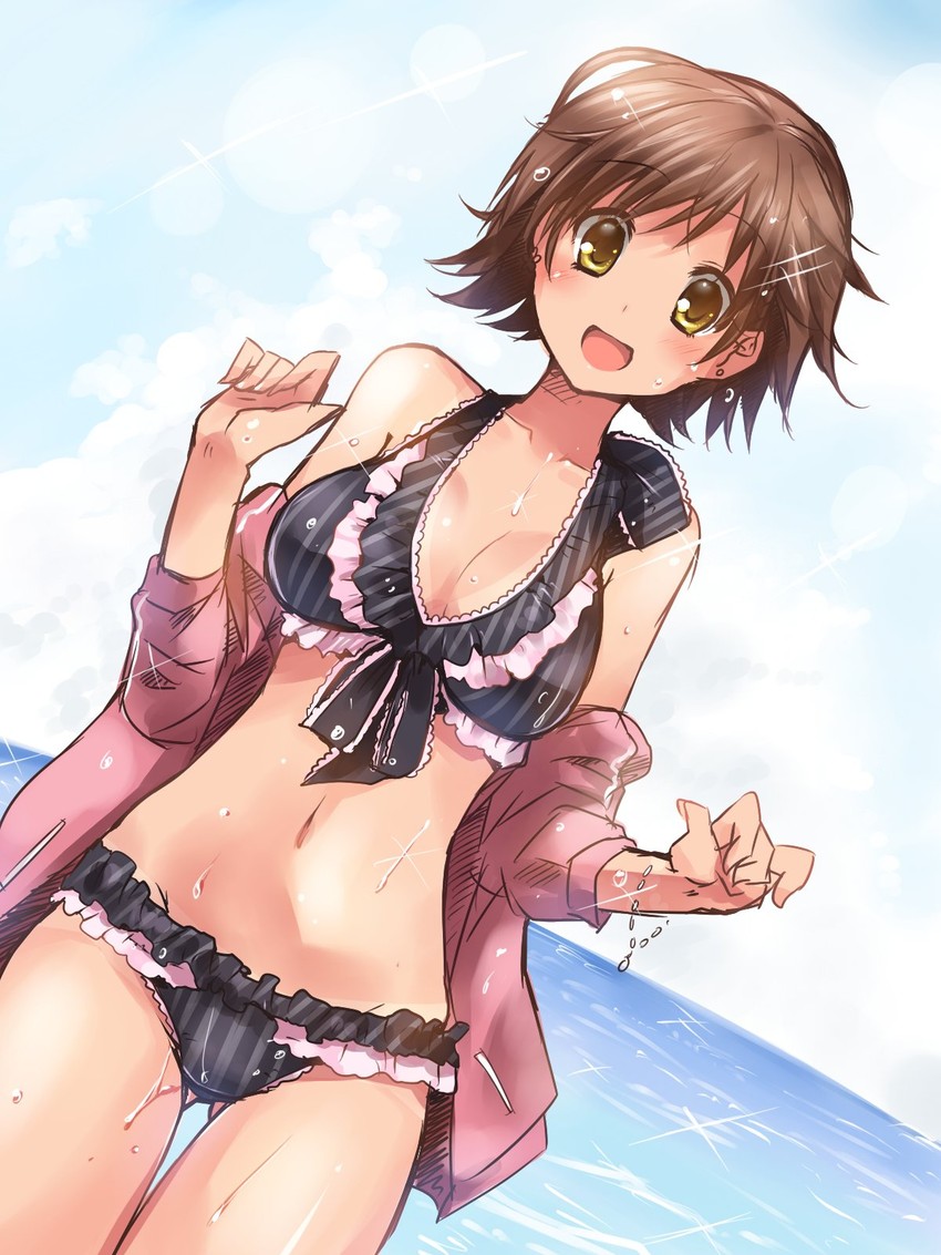 honda mio (idolmaster and 1 more) drawn by paopao