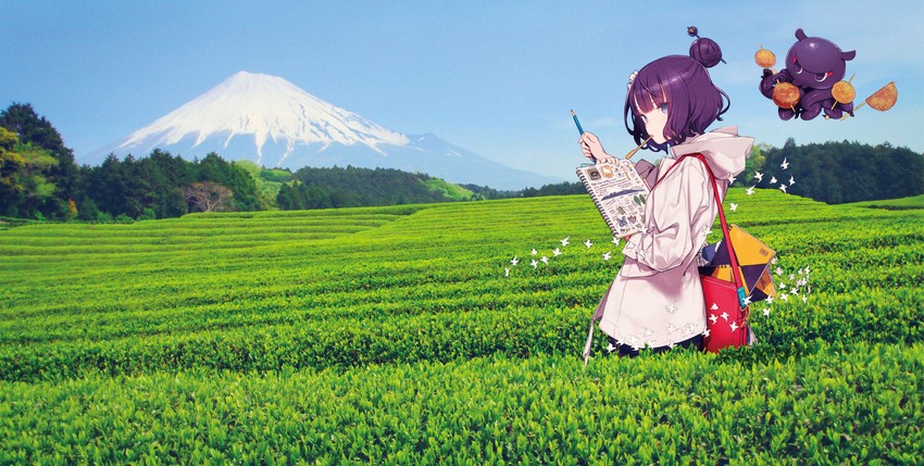 katsushika hokusai and tokitarou (fate and 1 more) drawn by kuroboshi_kouhaku