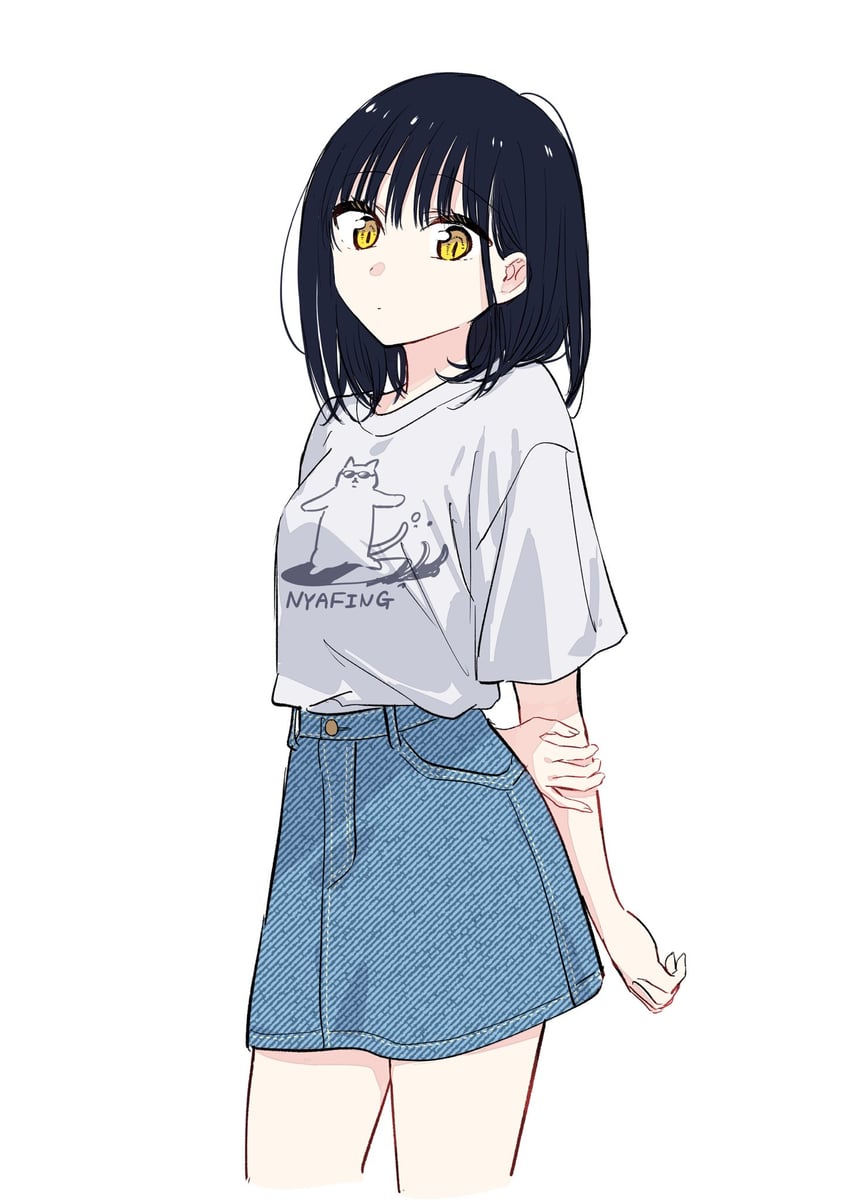 nekozane mugi (tonari no neko to koi shirazu) drawn by akinoko_(noco916)