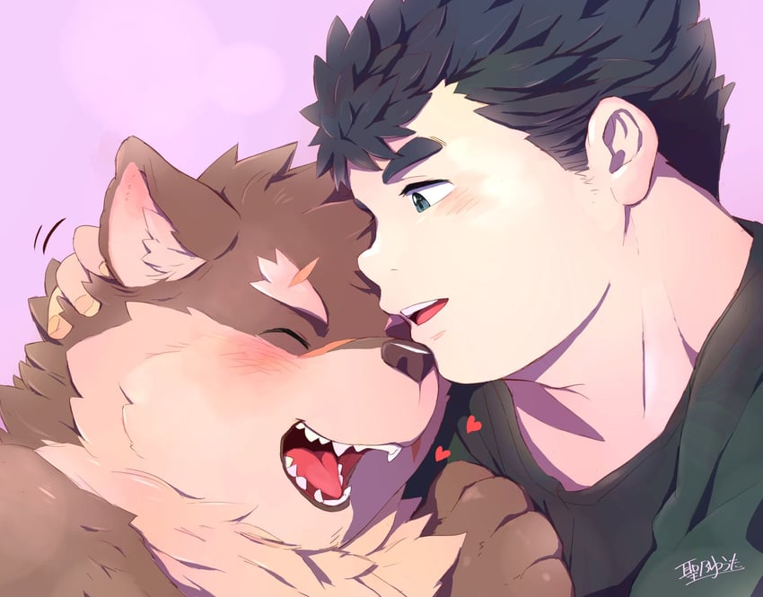 moritaka and protagonist 5 (tokyo afterschool summoners) drawn by hijirino_yuuta