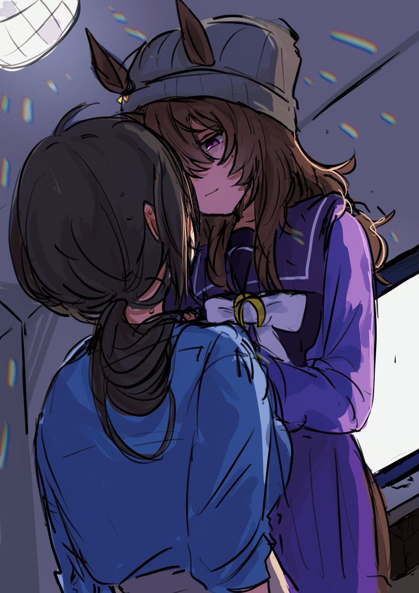 trainer, nakayama festa, and female trainer (umamusume) drawn by roroko_momo