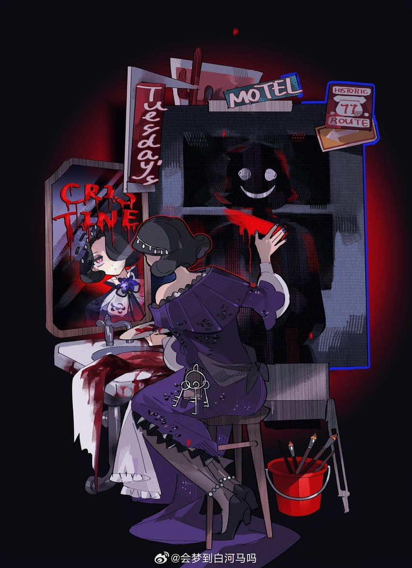 tuesday (reverse:1999 and 1 more) drawn by hl_(iamawhitehippo)