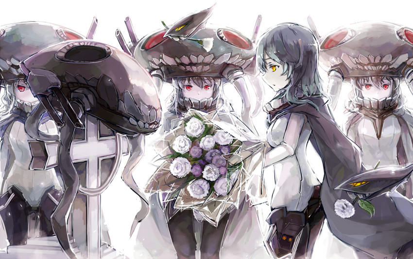 wo-class aircraft carrier (kantai collection) drawn by spark_(sandro)