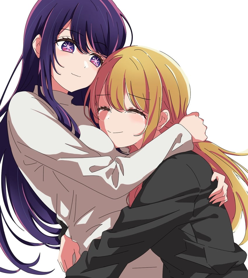 hoshino ai and hoshino ruby (oshi no ko) drawn by kusana_(kusana47454281)