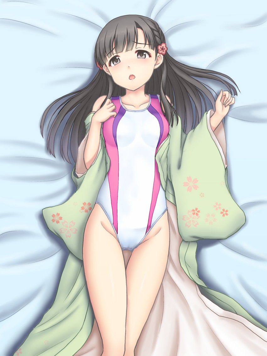 kobayakawa sae (idolmaster and 1 more) drawn by isaki_(gomi)