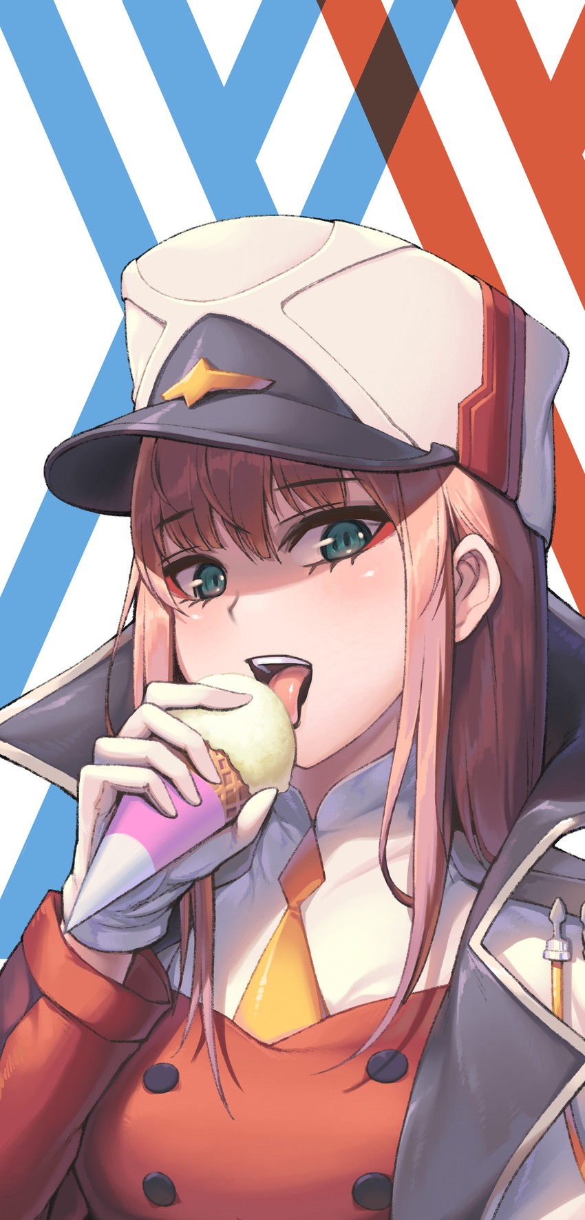 zero two (darling in the franxx) drawn by bara_(totocos)