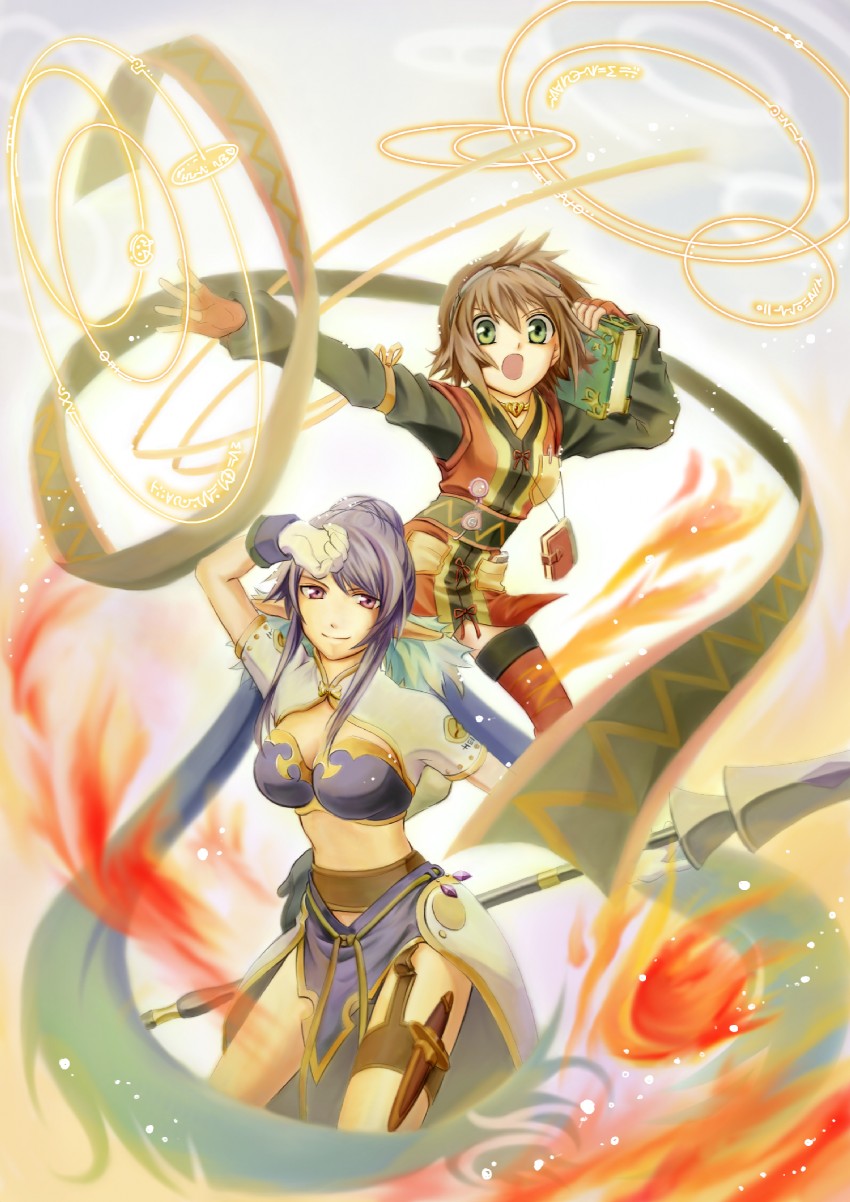 rita mordio and judith (tales of and 1 more) drawn by unidaimaou
