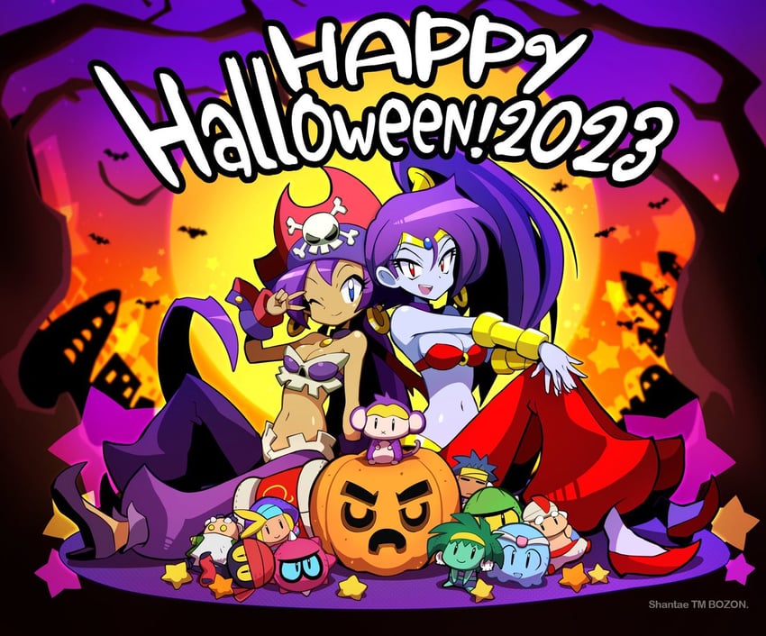 shantae, rottytops, risky boots, sky, bolo, and 3 more (shantae)