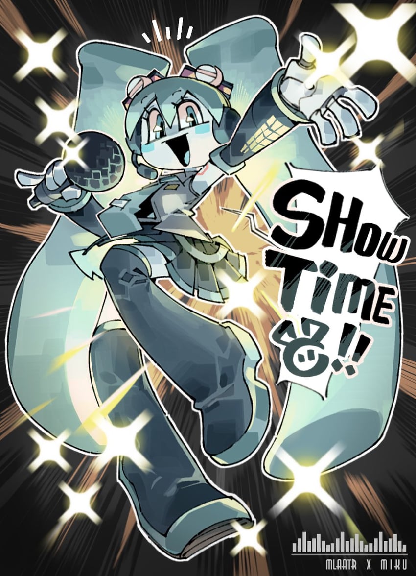 hatsune miku and jenny wakeman (vocaloid and 2 more) drawn by im_pipemare