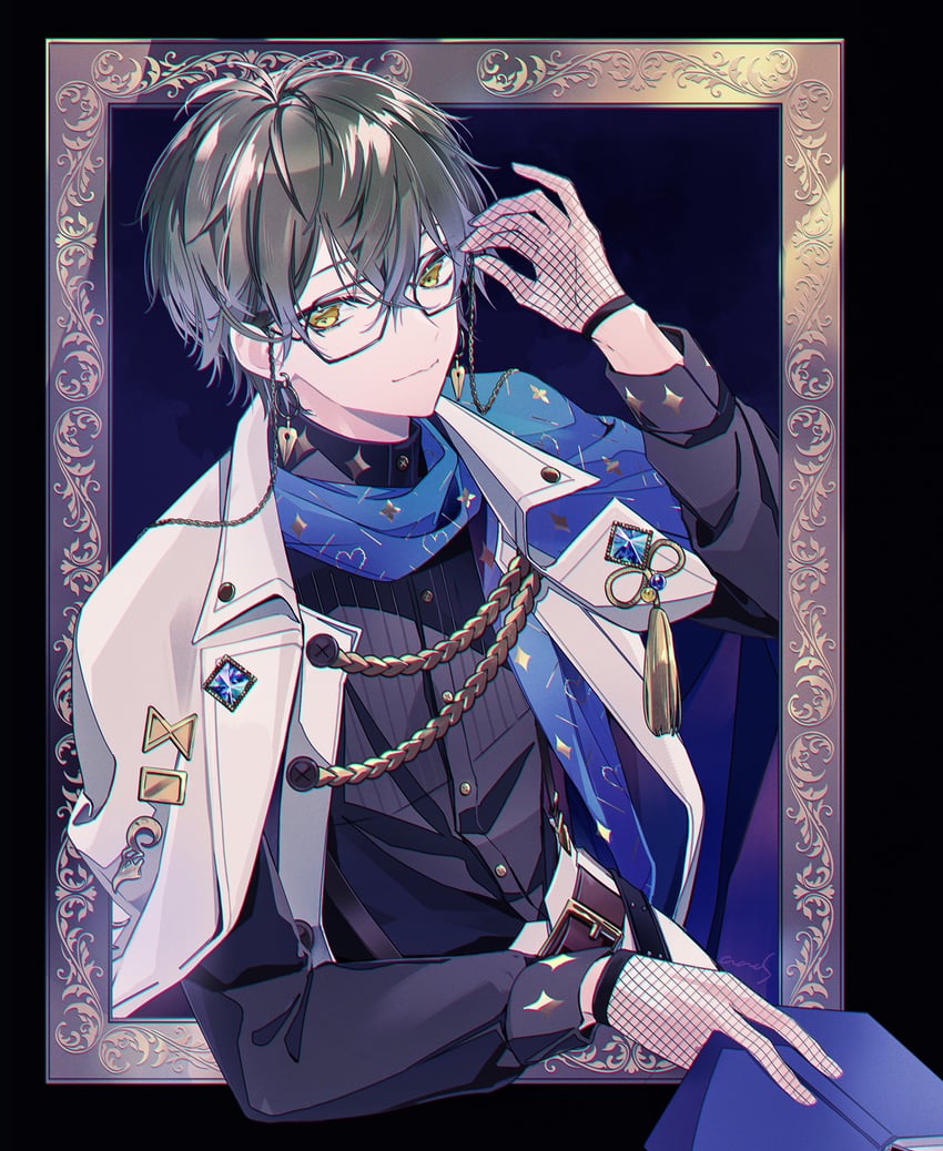 ike eveland (nijisanji and 1 more) drawn by tomo7xxxx