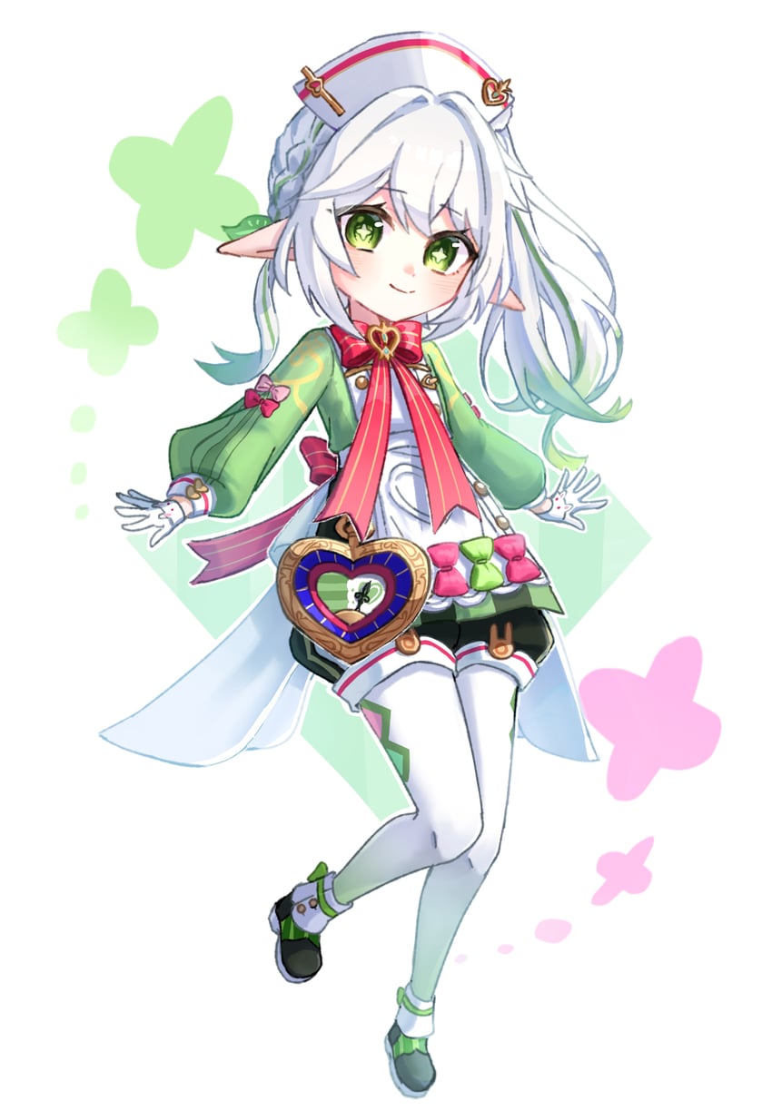 nahida and sigewinne (genshin impact) drawn by azuki_(user_tazy4333)