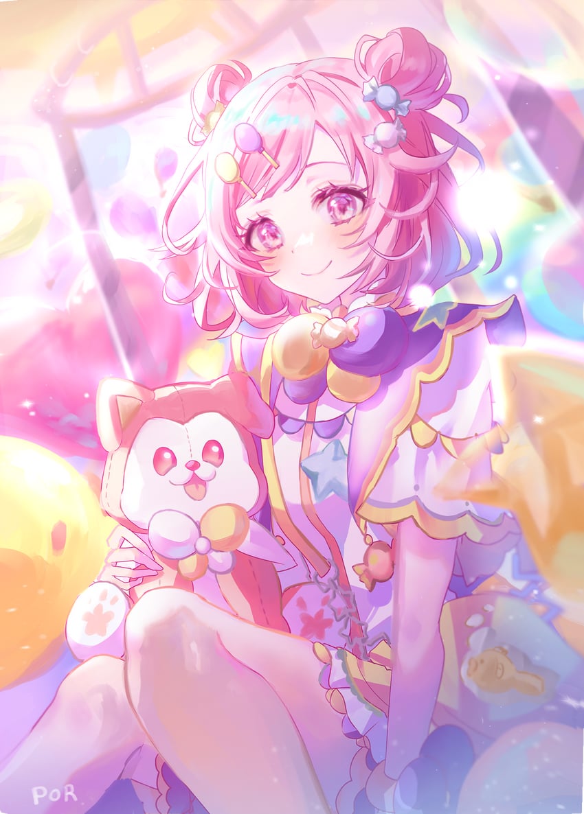 ootori emu and kigurumi-san (project sekai) drawn by por_(_por_tt)