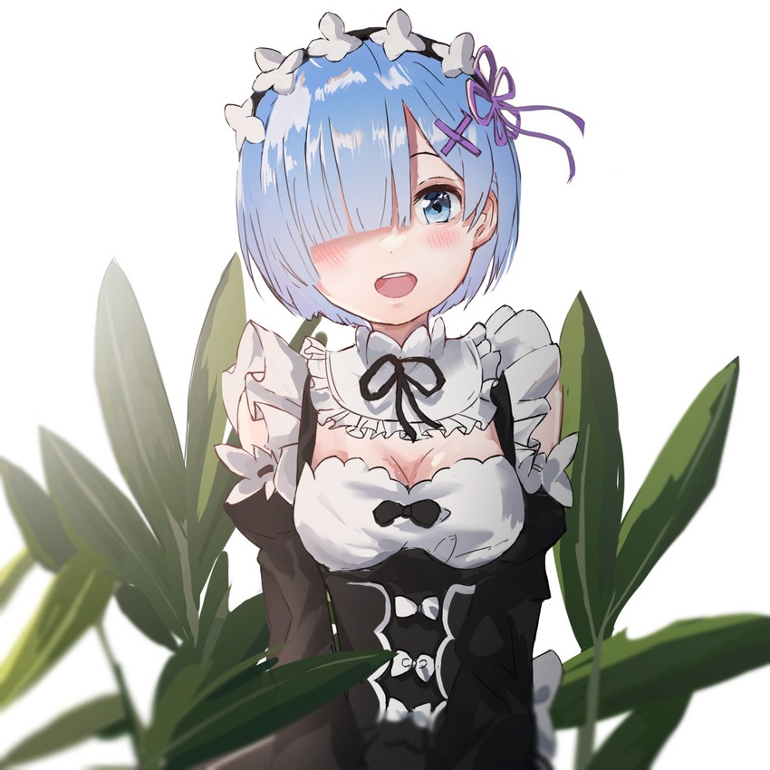 rem (re:zero kara hajimeru isekai seikatsu) drawn by silence_(rebirth_310)