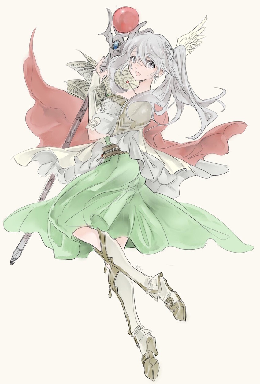 female robin and nanna (fire emblem and 3 more) drawn by ziro