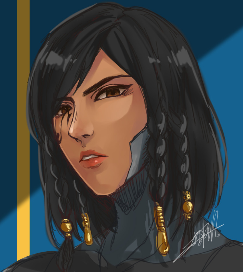 pharah (overwatch and 1 more) drawn by install_(all_install)