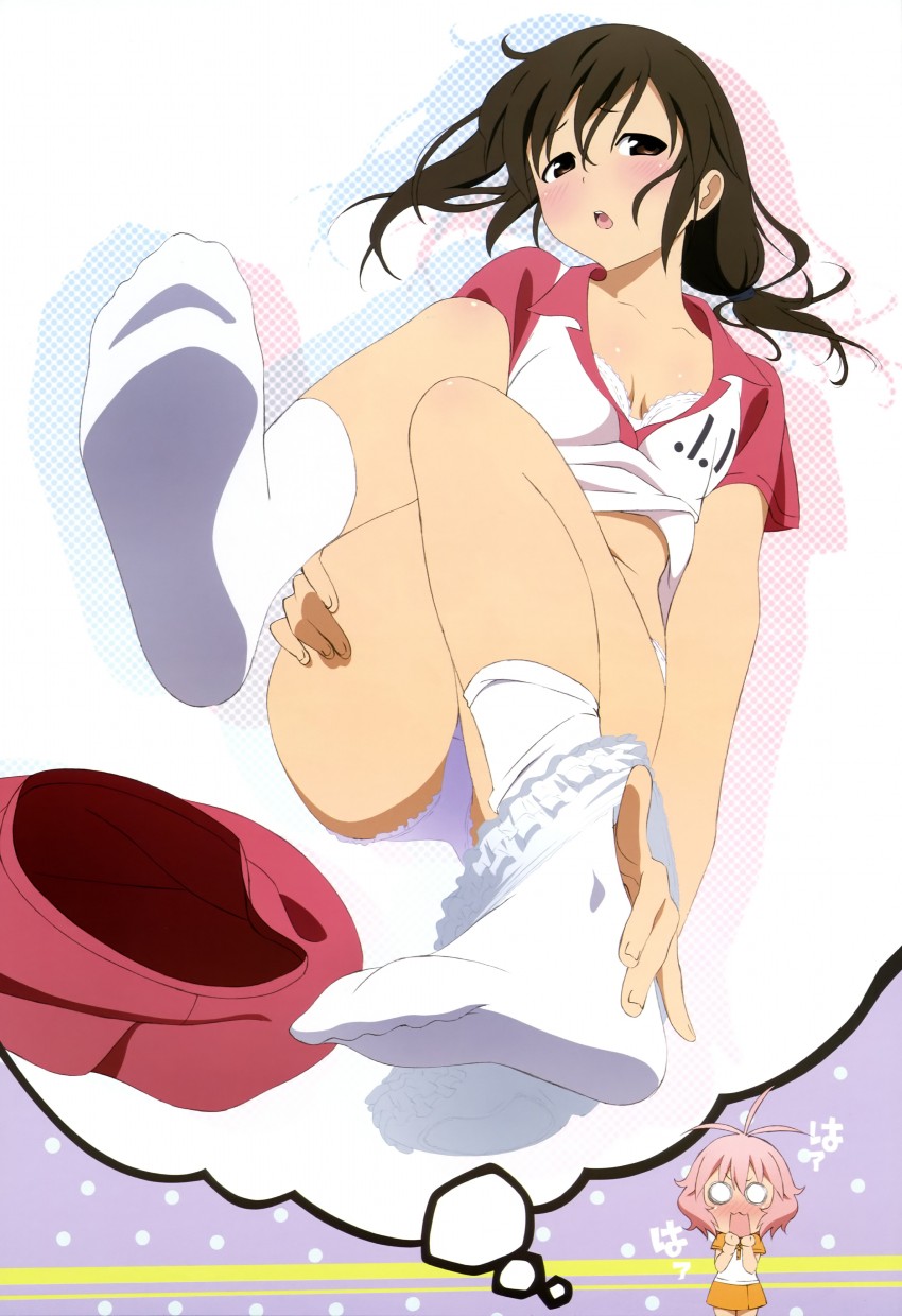 sawanatsu kotone and harukaze asuna (nyantype and 1 more) drawn by ono_kazumi