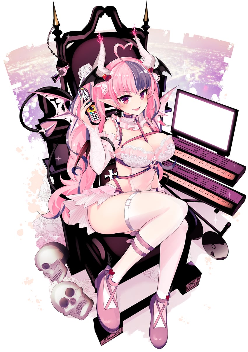 ironmouse (vshojo and 2 more) drawn by akagi_(sk0127aho)