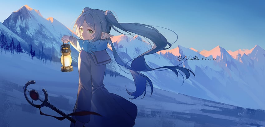 frieren (sousou no frieren) drawn by morimori_(14292311)