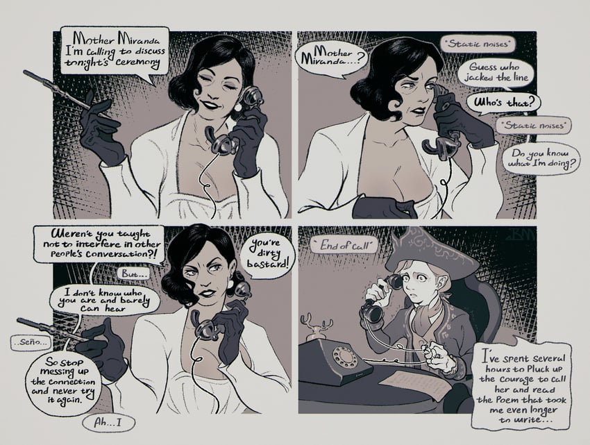 alcina dimitrescu and ramon salazar (resident evil and 2 more) drawn by pooziqo-royal