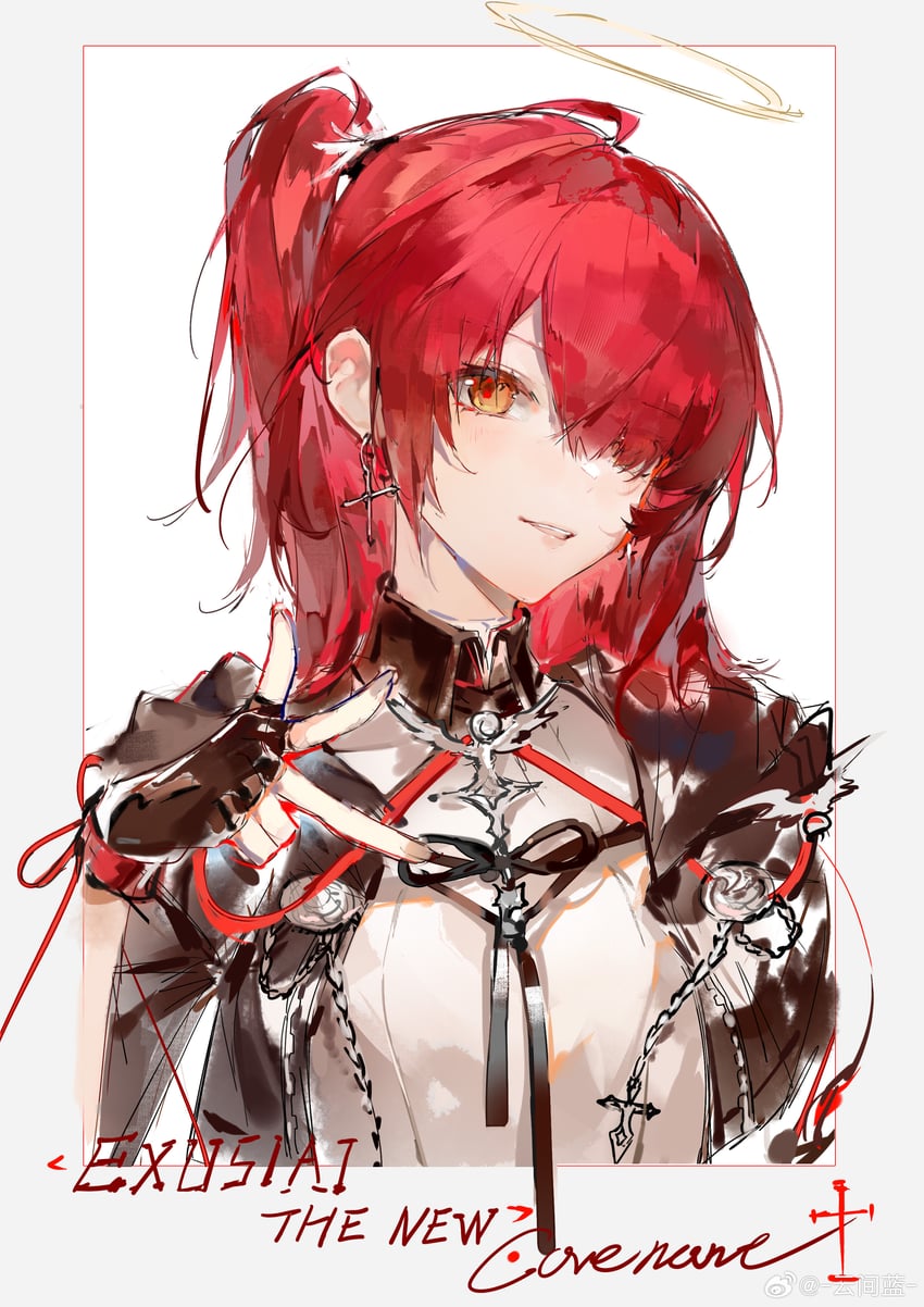 exusiai and exusiai the new covenant (arknights) drawn by zhanzhan_lan
