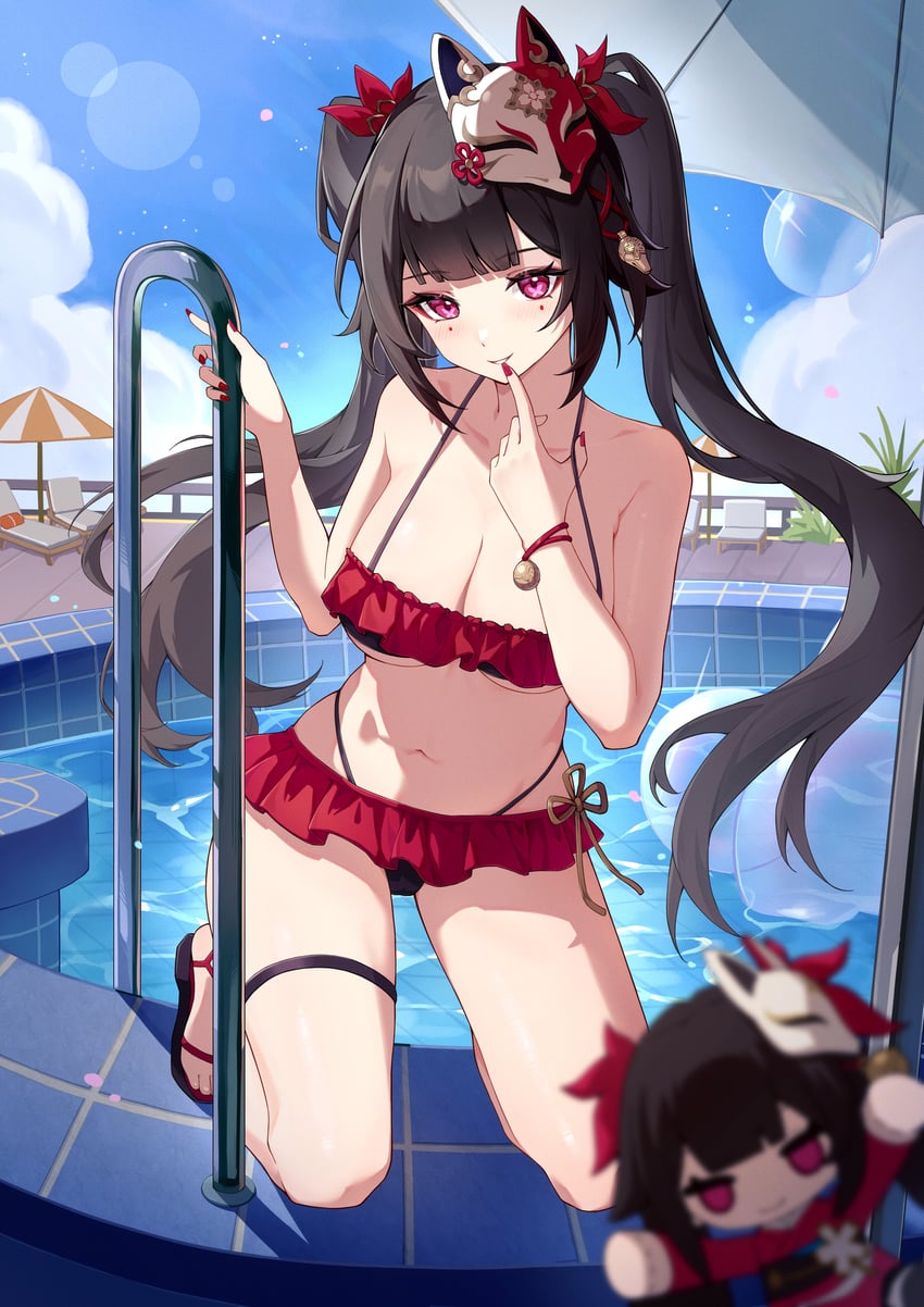 sparkle (honkai and 1 more) drawn by youmi_kong_xiang