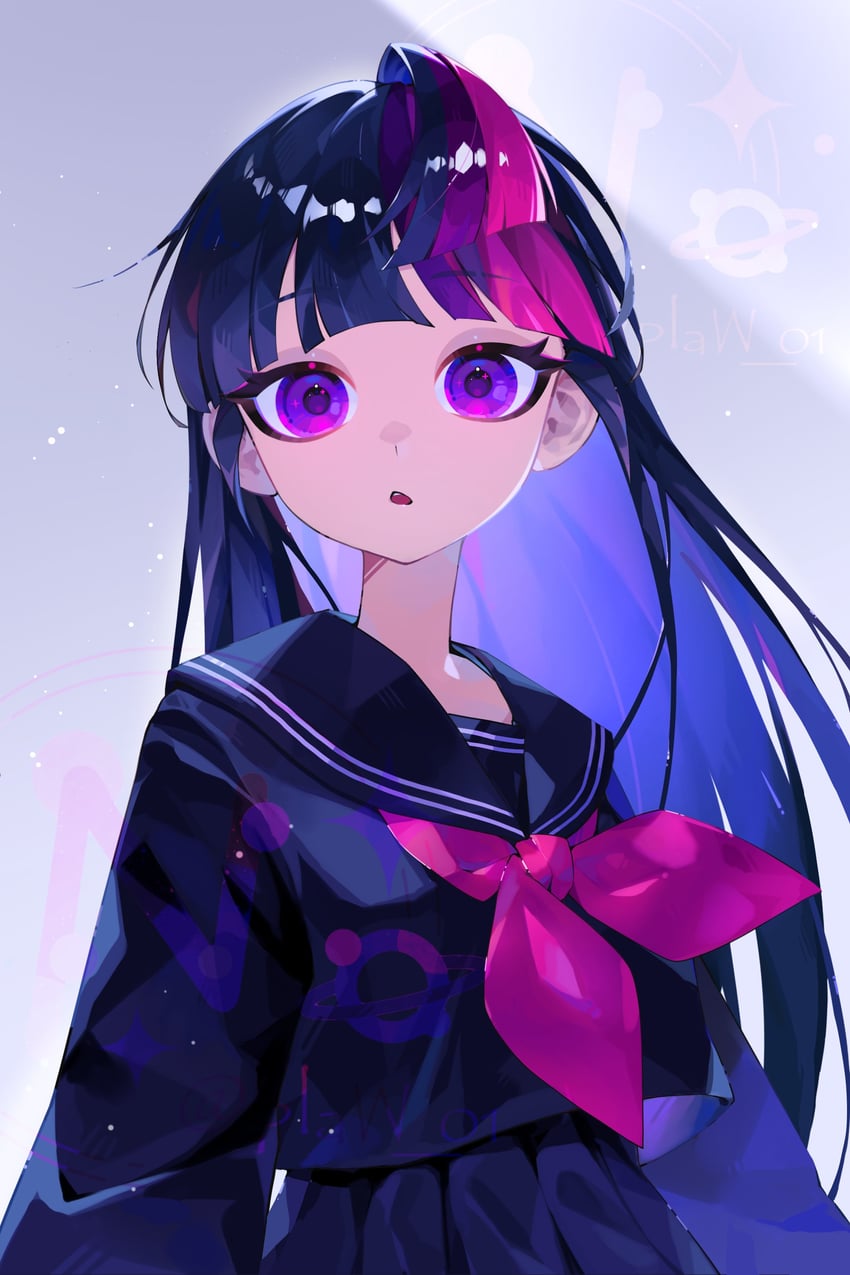 twilight sparkle (my little pony and 1 more) drawn by n._(plaw_01)
