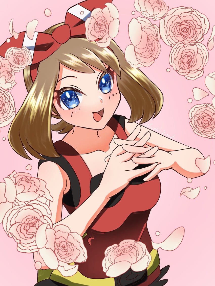may (pokemon and 1 more) drawn by tyobi_2002