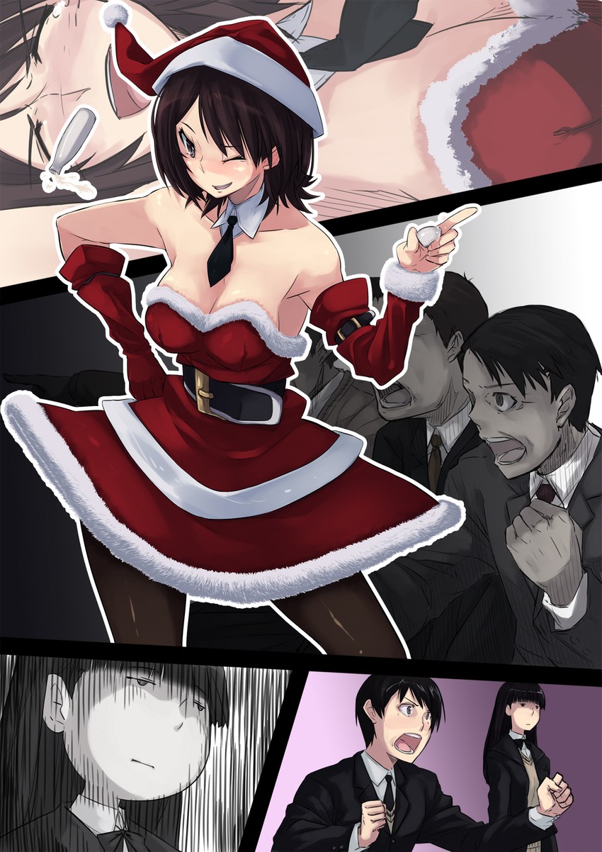 ayatsuji tsukasa, tachibana jun'ichi, and takahashi maya (amagami) drawn by wiori_(mashiro_miracle)