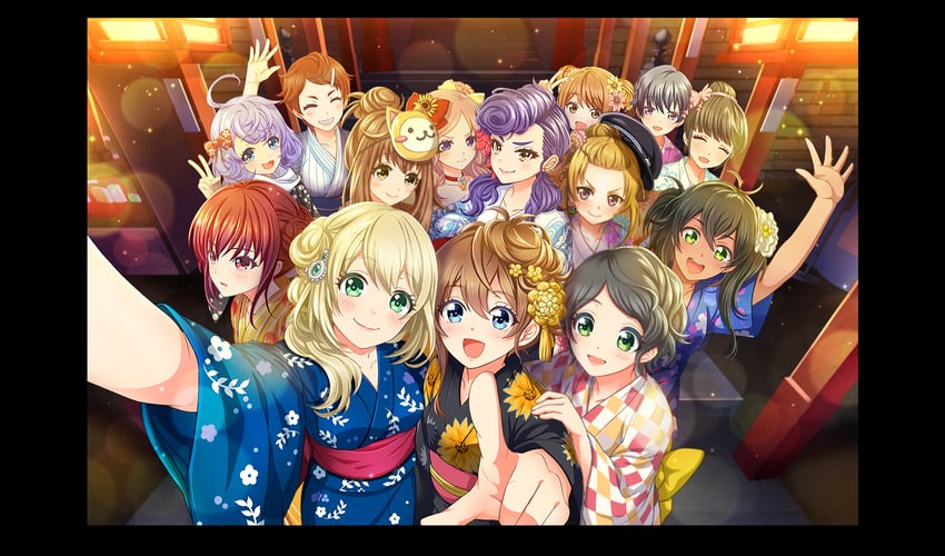 arihara tsubasa, nozaki yuuki, kawakita tomoe, iwaki yoshimi, kondou saki, and 9 more (cinderella series and 1 more)