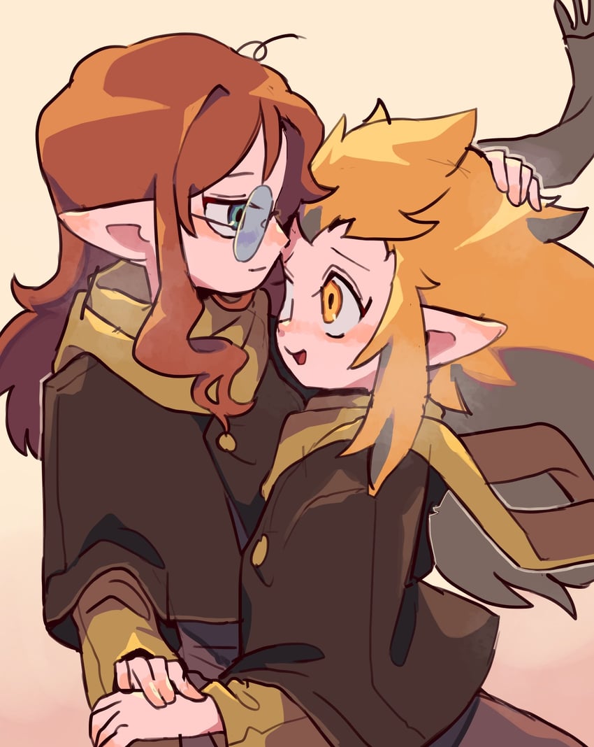 edalyn clawthorne and lilith clawthorne (the owl house) drawn by tsujii_luki