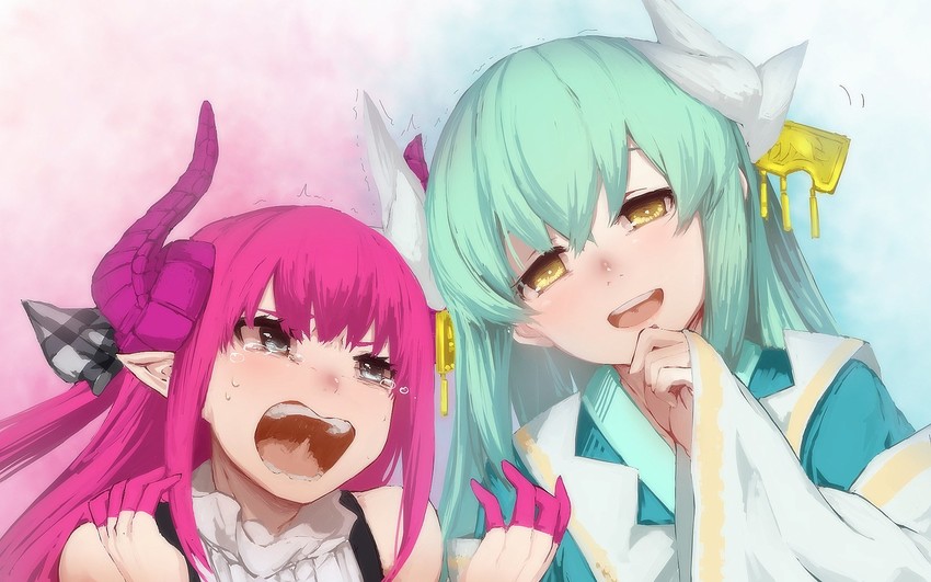 elizabeth bathory and kiyohime (fate and 1 more) drawn by terimayo