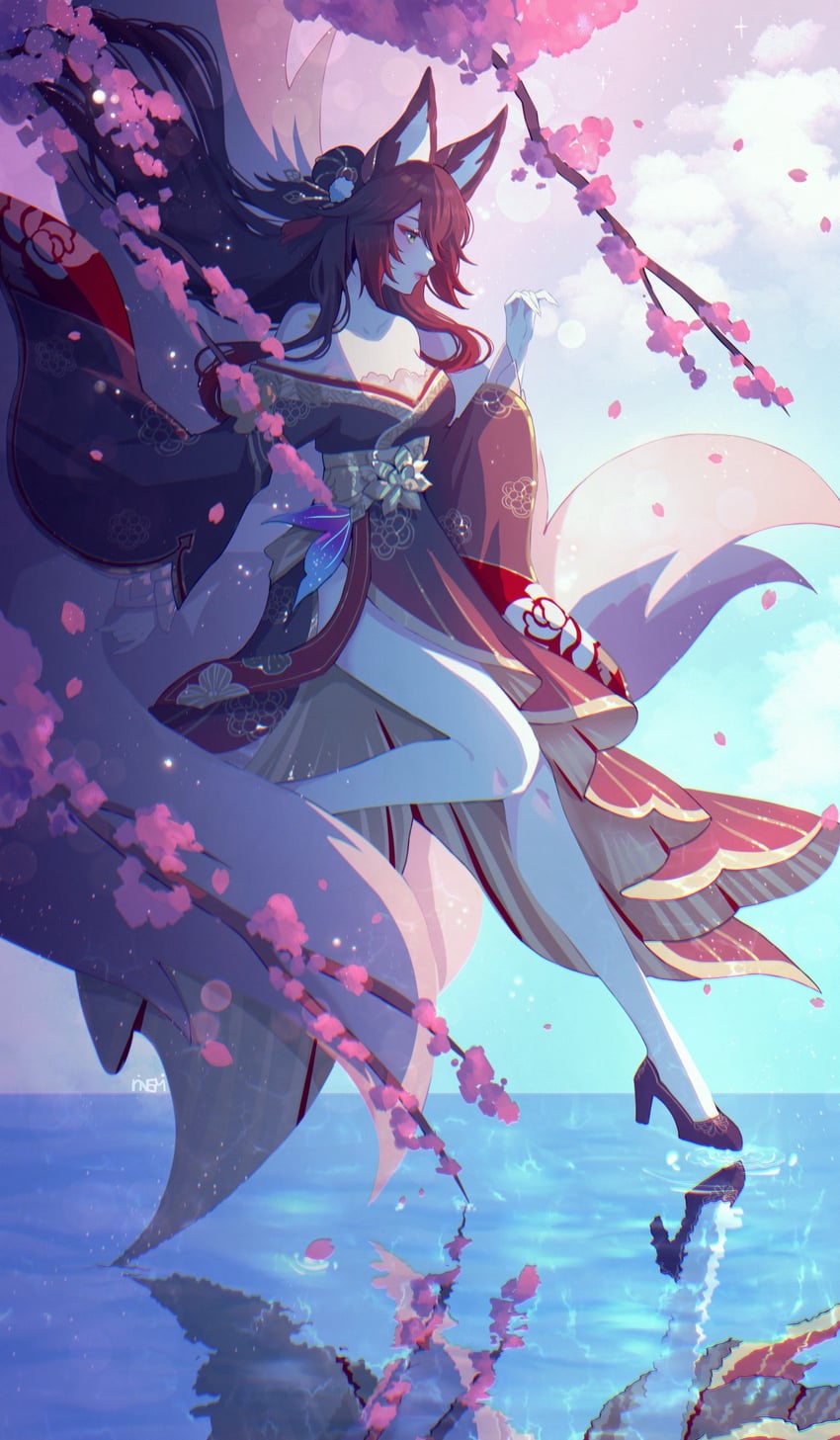 tingyun and fugue (honkai and 1 more) drawn by rinsmeray