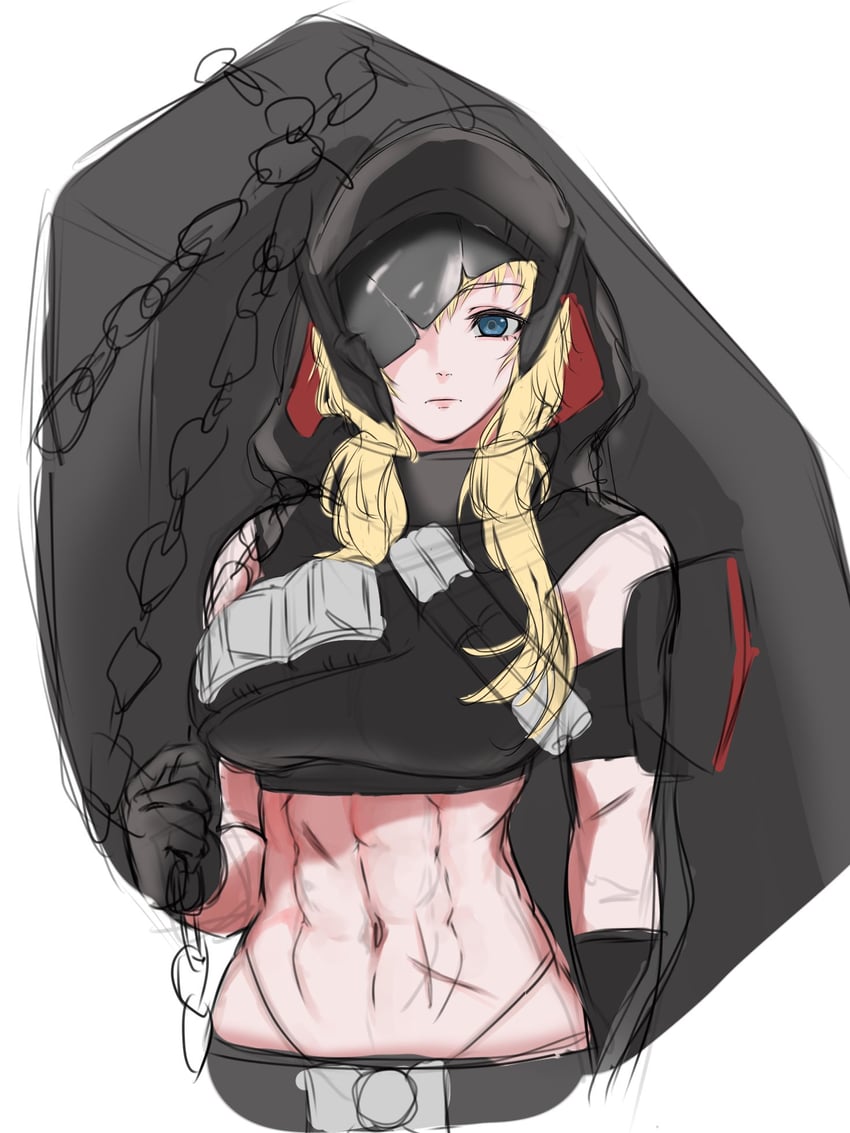 grave (goddess of victory: nikke) drawn by super_bee