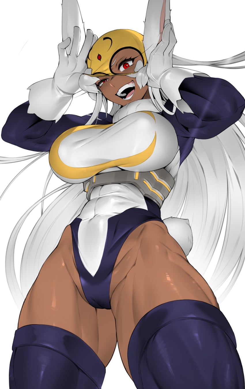mirko (boku no hero academia) drawn by kopam and mirkosimps