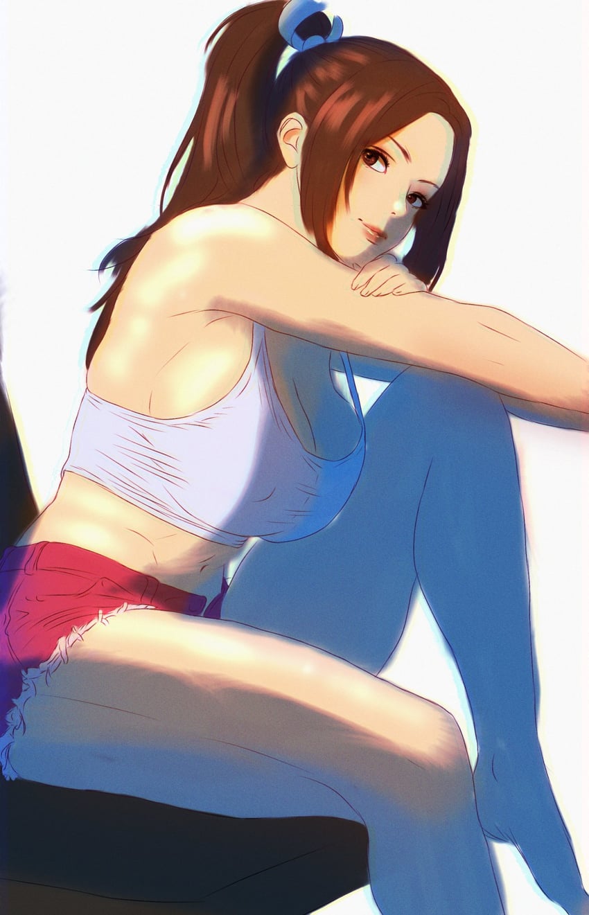 shiranui mai (street fighter and 2 more) drawn by artofmountainbro