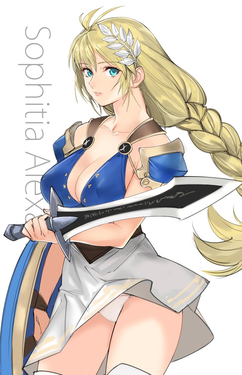 sophitia alexandra (soulcalibur and 1 more) drawn by tetsu_(kimuchi)
