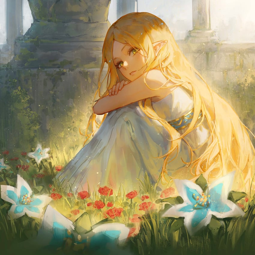 princess zelda (the legend of zelda and 1 more) drawn by zieru