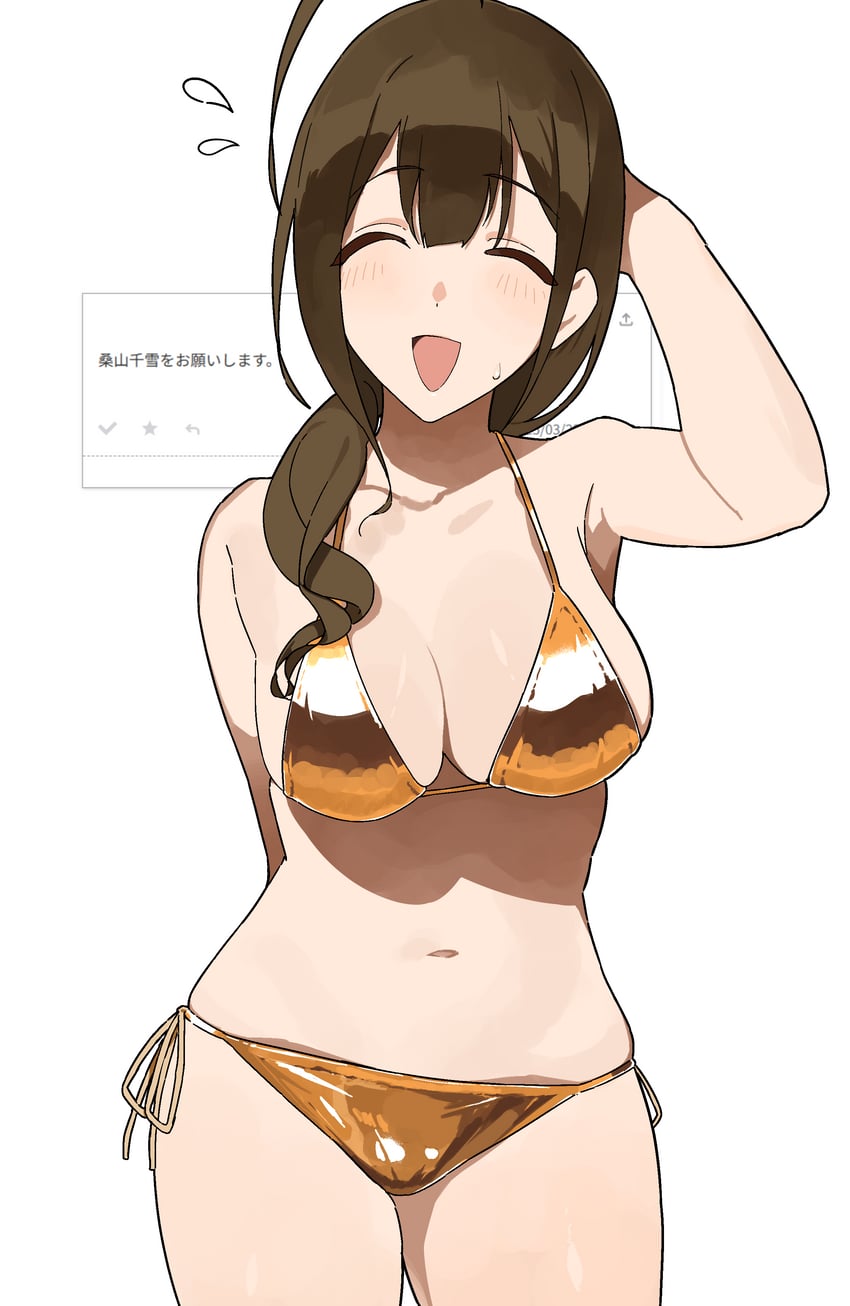 kuwayama chiyuki (idolmaster and 1 more) drawn by garuku1120