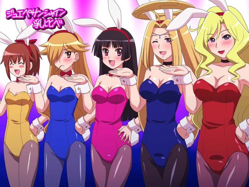 mizushiro kanon, asaka hinata, aizawa shouko, jewelina, and jill conia (jewelpet and 1 more) drawn by awa