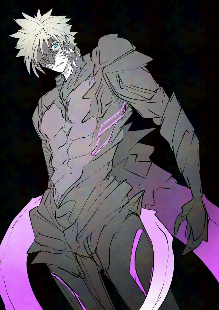 cloud strife (final fantasy and 2 more) drawn by 7hanada