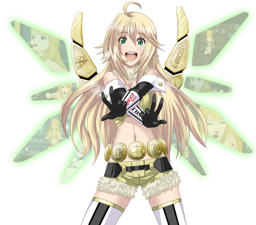hoshii miki and riffa (idolmaster and 10 more) drawn by ichimedoo