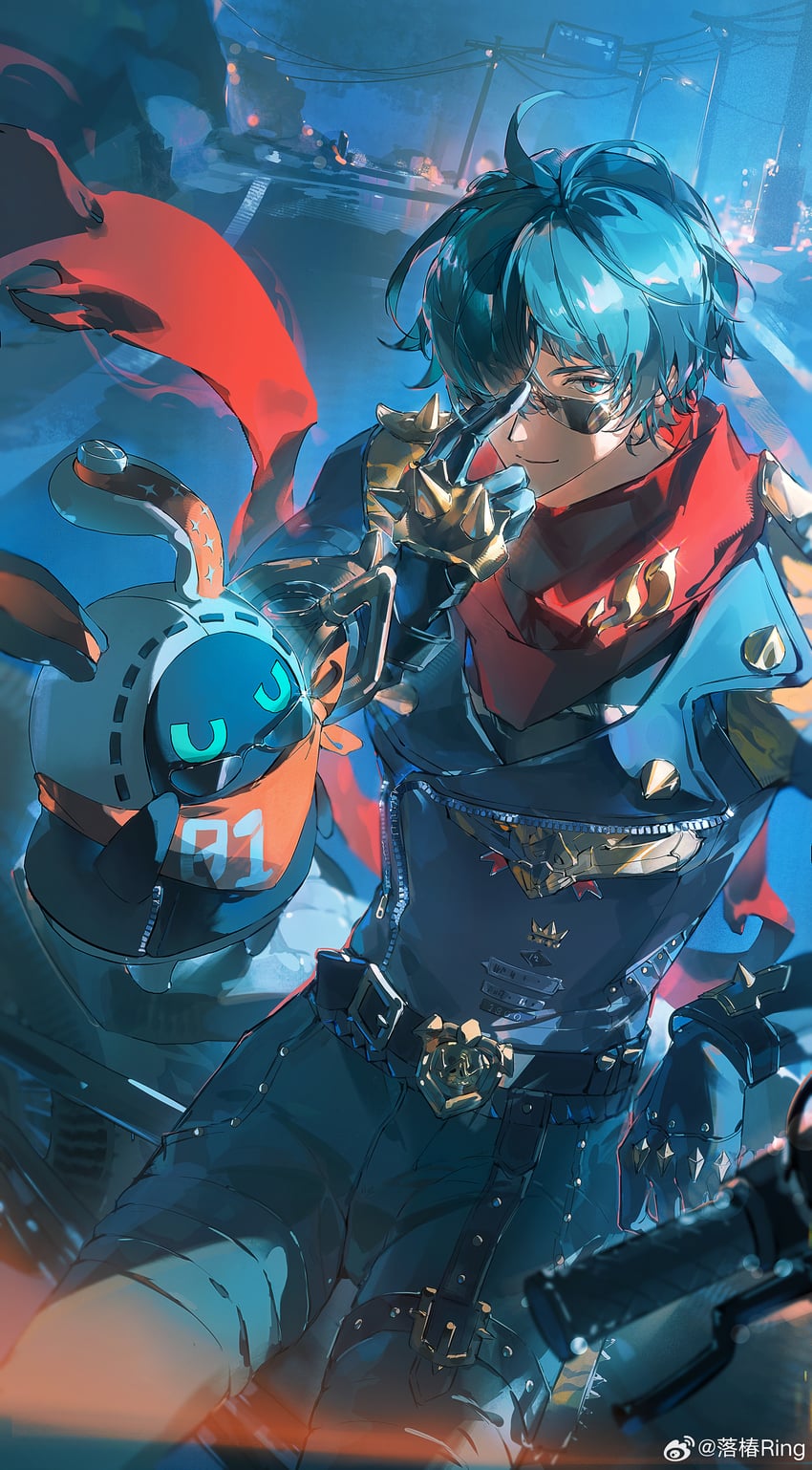 eous and lighter (zenless zone zero) drawn by luochun_ring