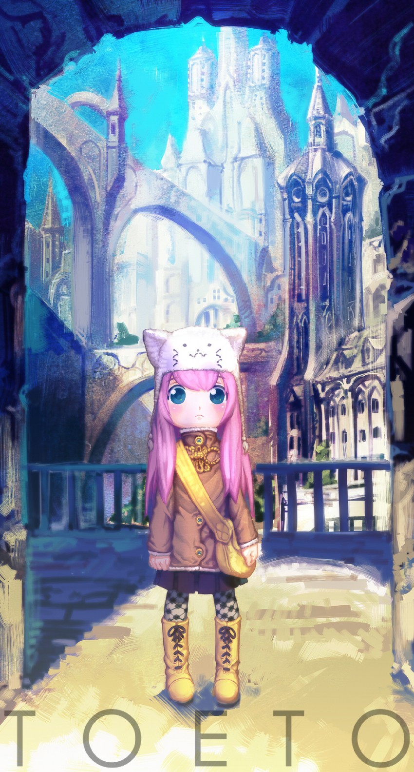 megurine luka (vocaloid and 1 more) drawn by nagimiso