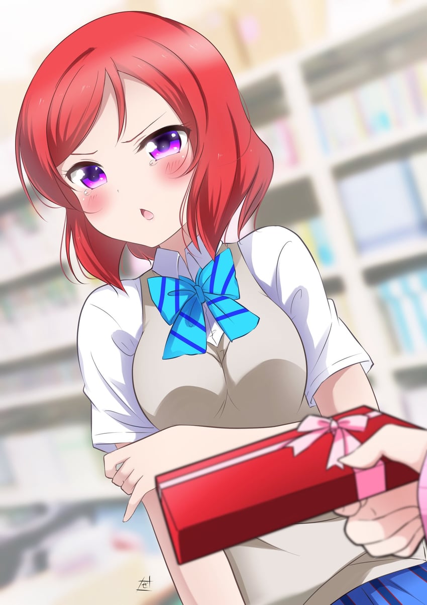 nishikino maki (love live! and 1 more) drawn by zero-theme